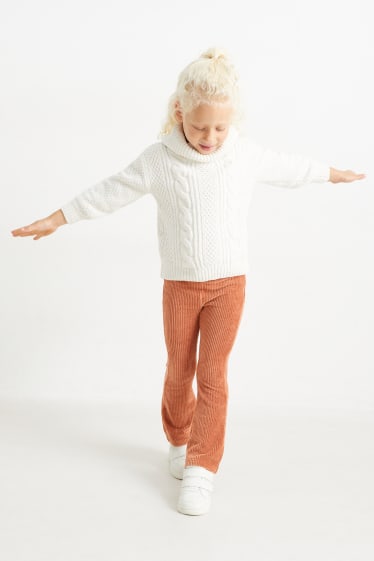 Kinder Mädchen - Leggings - braun