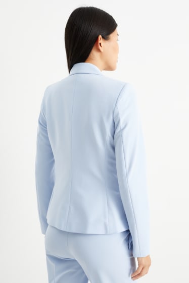 Dona - Blazer - entallada - blau clar