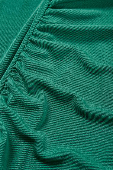 Kobiety - Dopasowana sukienka - zielony