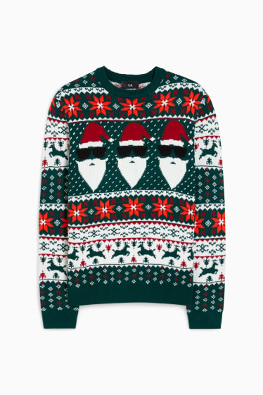 Home - Jersei nadalenc - Pare Noel - verd