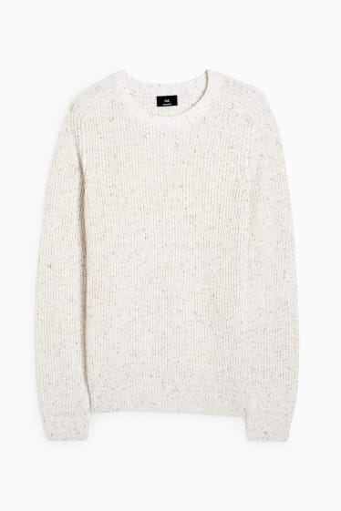 Men - Jumper - cremewhite