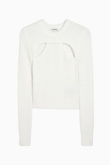 Ados & jeunes adultes - CLOCKHOUSE - pullover - blanc