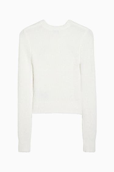 Damen - Pullover - weiss