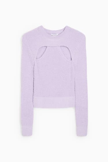 Femmes - Pullover - violet clair