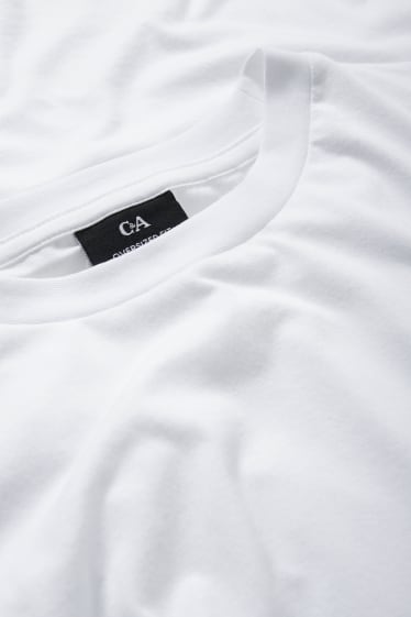 Hommes - T-shirt surdimensionné - blanc