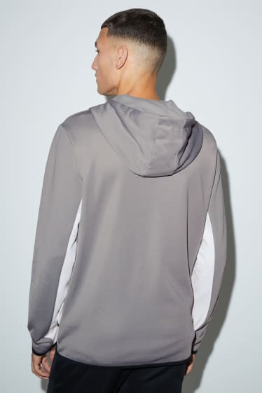 Men - Zip-through hoodie - gray