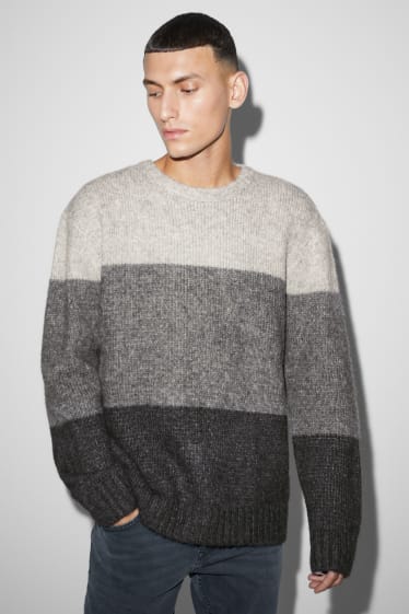 Uomo - Maglione - grigio