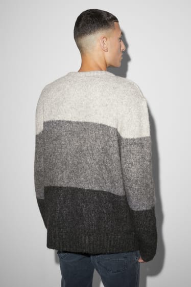 Hommes - Pull - gris