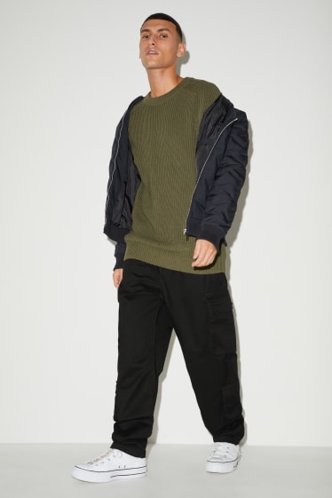 Home - Pantalons cargo - negre