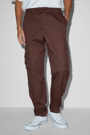 Home - Pantalons cargo - marró