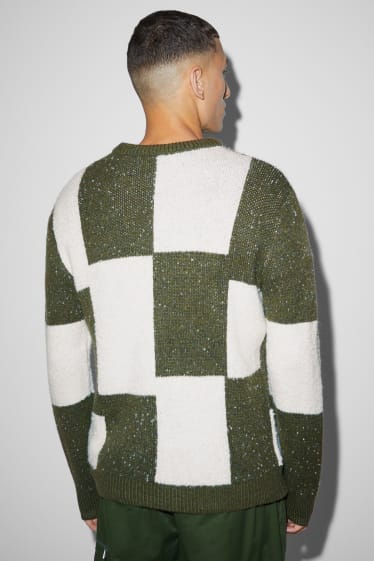 Uomo - Maglione - verde scuro