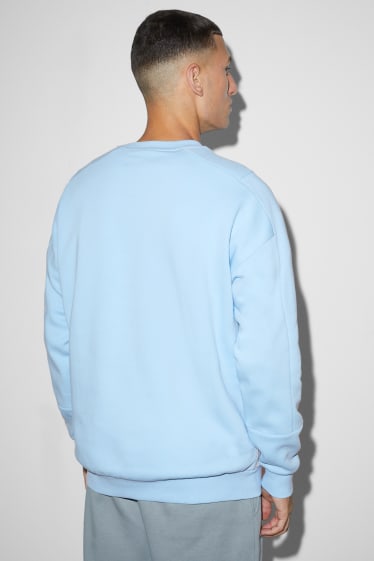 Heren - Sweatshirt - lichtblauw