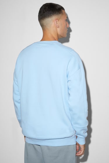 Hommes - Sweat - bleu clair