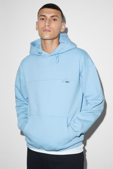 Herren - Hoodie - hellblau