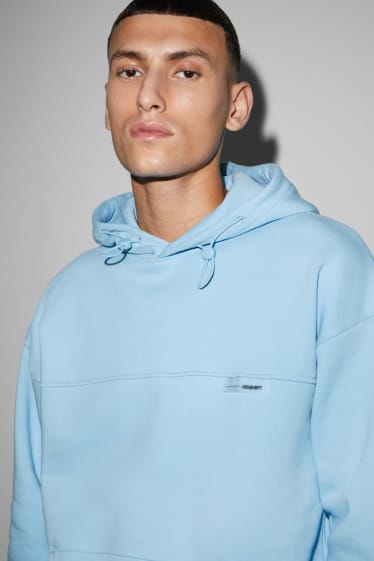 Herren - Hoodie - hellblau