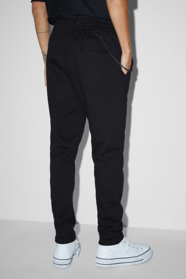 Bărbați - Pantaloni - regular fit - negru