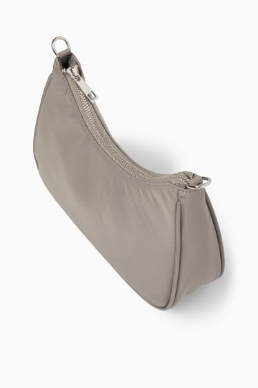 Damen - CLOCKHOUSE - Schultertasche mit abnehmbarem Taschengurt - taupe