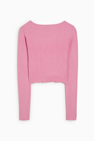 Teens & Twens - CLOCKHOUSE - Crop Top - pink