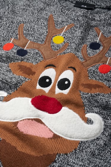 Home - Jersei nadalenc - Rudolf - gris jaspiat