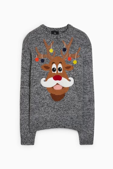 Home - Jersei nadalenc - Rudolf - gris jaspiat