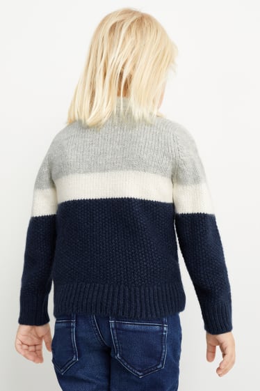 Kinderen: jongens - Trui - donkerblauw
