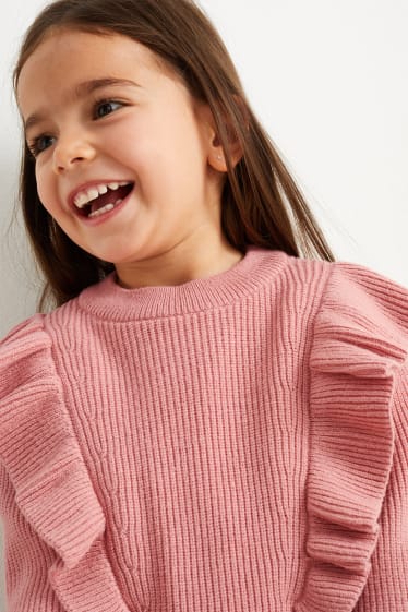 Kinderen: meisjes - Trui - roze