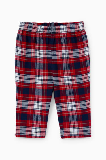 Unisexe - Ours polaire - pyjama de Noël pour bébé - 2 pièces - gris clair chiné