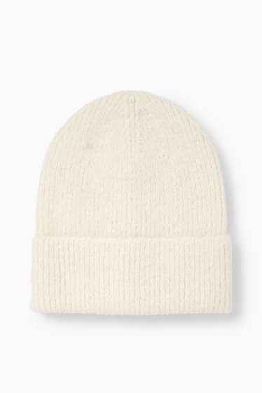 Teens & young adults - CLOCKHOUSE - knitted hat - white