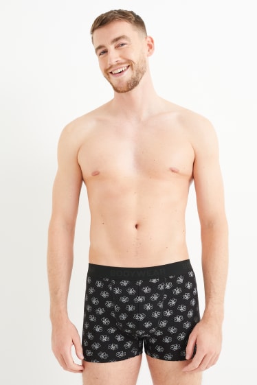 Men - Multipack of 3 - trunks - black