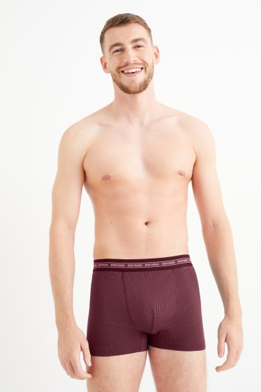 Hommes - Lot de 5 - boxers - bleu foncé