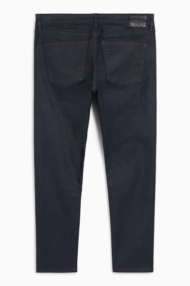 Mężczyźni - Slim tapered jeans - ciemnoniebieski