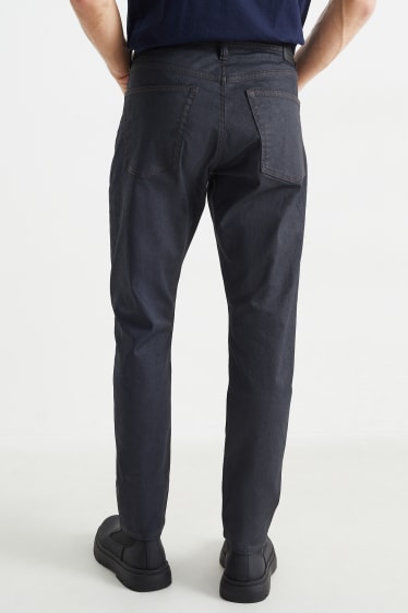 Hommes - Slim tapered jean - bleu foncé