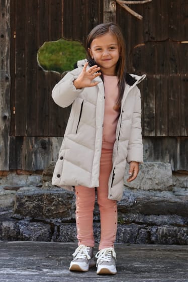 Bambine - Pantaloni termici - rosa