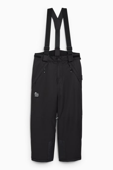 Kinder Mädchen - Skihose - wasserdicht - schwarz