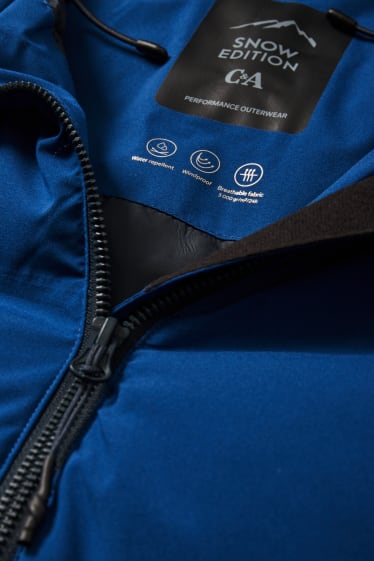 Home - Jaqueta d’esquí amb caputxa - blau fosc