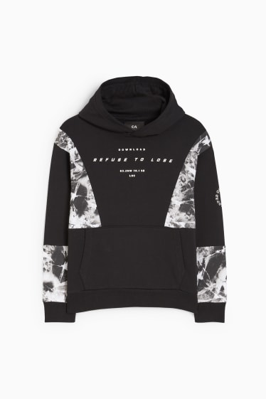 Kinderen: jongens - Hoodie - zwart