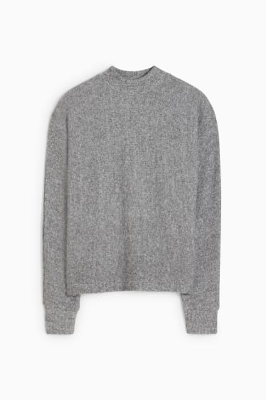 Femmes - Sweat - gris chiné