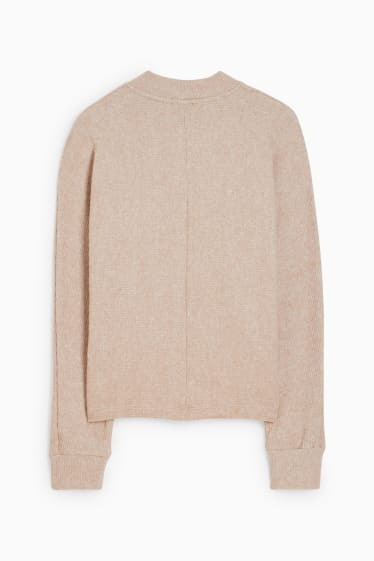 Women - Sweatshirt - light beige