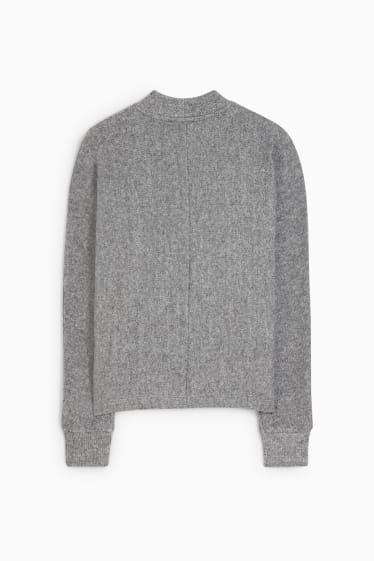 Femmes - Sweat - gris chiné