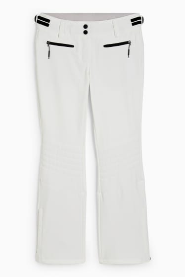 Women - Ski pants - white