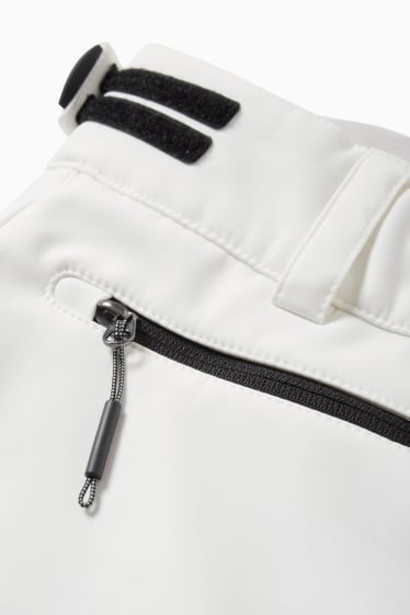 Women - Ski pants - white