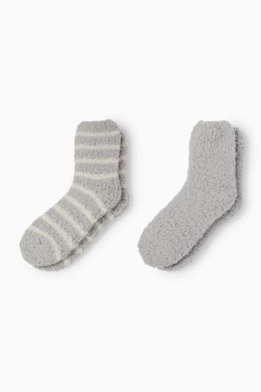 Femei - Multipack 2 perechi - șosete - gri deschis