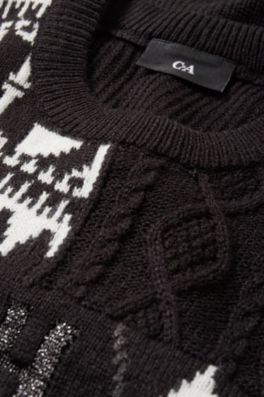 Home - Jersei nadalenc - HoHoHo - trenat - gris fosc