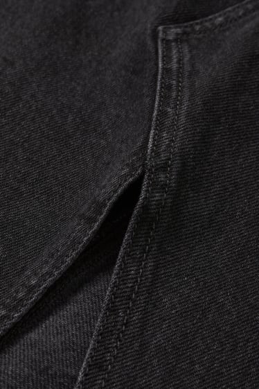 Femmes - CLOCKHOUSE - jupe en jean - jean gris foncé