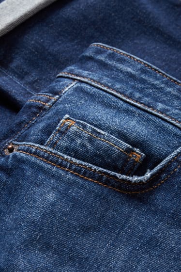 Dames - Boyfriend jeans - mid waist - LYCRA® - jeansblauw