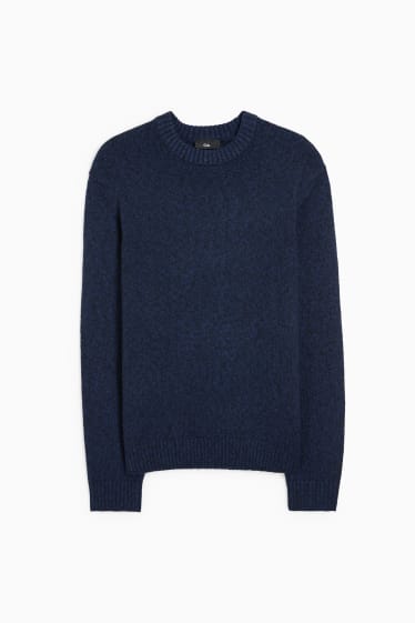 Uomo - Maglione - blu scuro