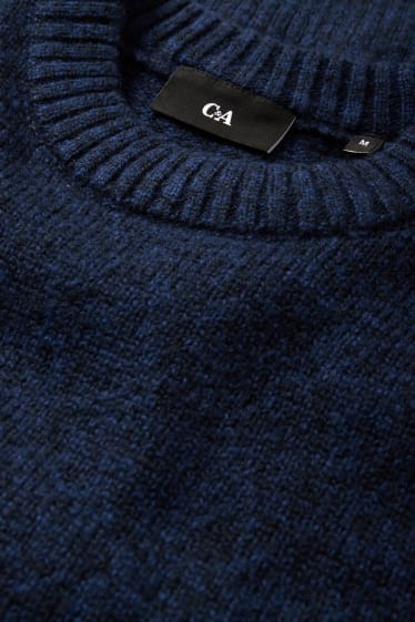 Uomo - Maglione - blu scuro