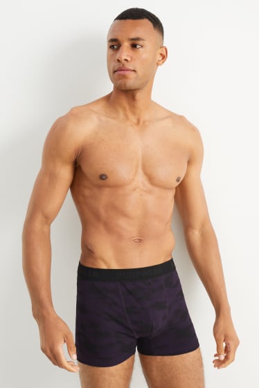 Men - Multipack of 5 - trunks - purple