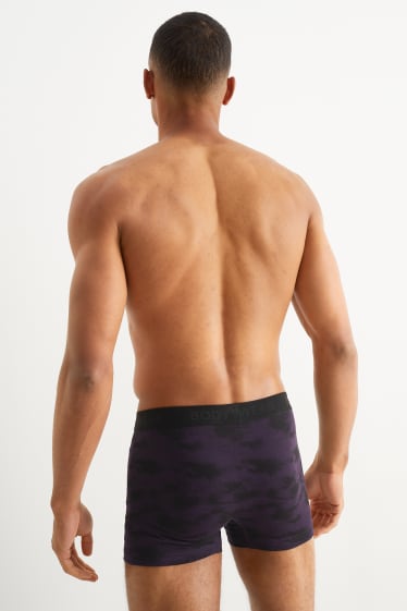 Hommes - Lot de 5 - boxers - violet