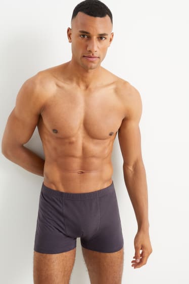 Men - Multipack of 3 - trunks - dark gray